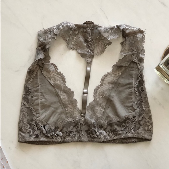 1 LEFT /// MERCI BRALETTE IN TAUPE - Picture 3 of 3